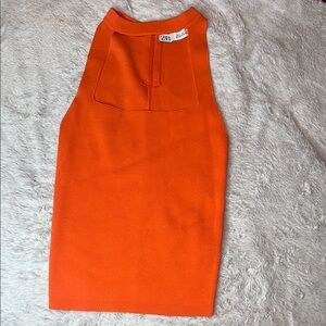 ZARA KNIT TOP SIZE SMALL